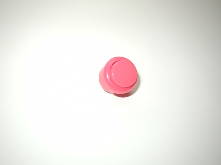 24 MM (Approx 7/8 Inch) Pink Snap In Button with Internal Microswitch $1.19